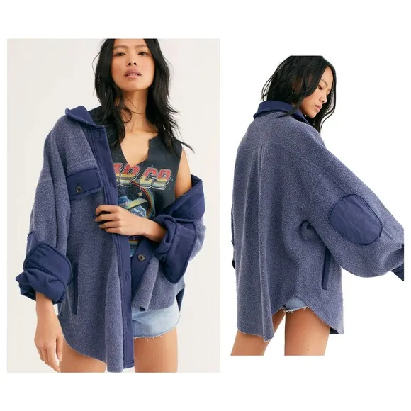 FREE PEOPLE Ruby Jacket In Indigo (M) - Image 2