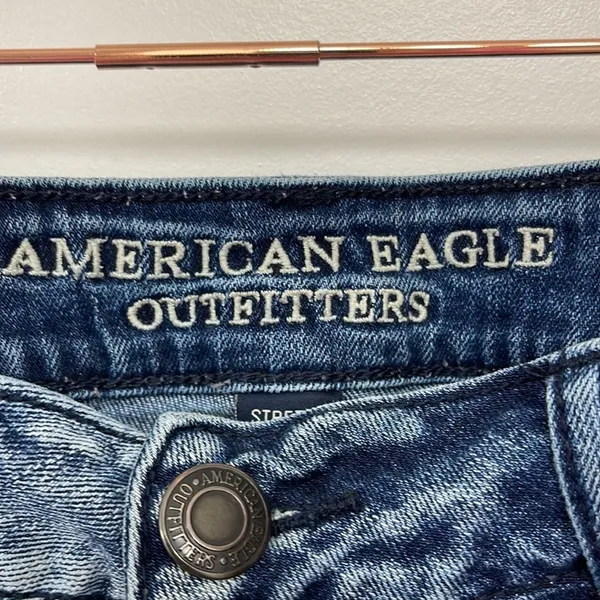AMERICAN EAGLE OUTFITTERS SHORTIE HEAN SHORTS size 14 - Image 3