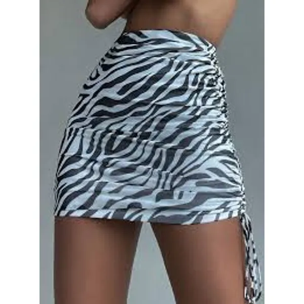 PRINCESS POLLY Elijah Mini Skirt MOB WIFE BODYCON SEXY High Waist Size 4 - Image 2