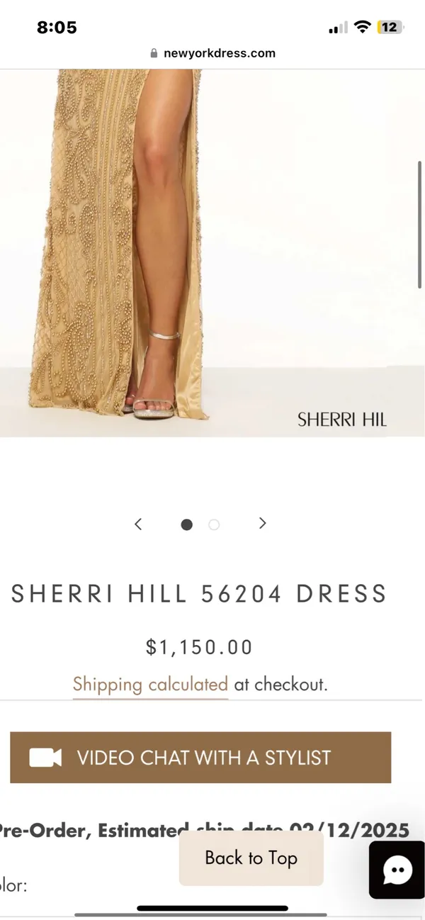 Sherri Hill Prom Dress - Image 5