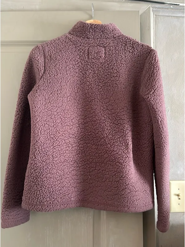 Half-Zip Abercrombie Sherpa Pullover - Image 3