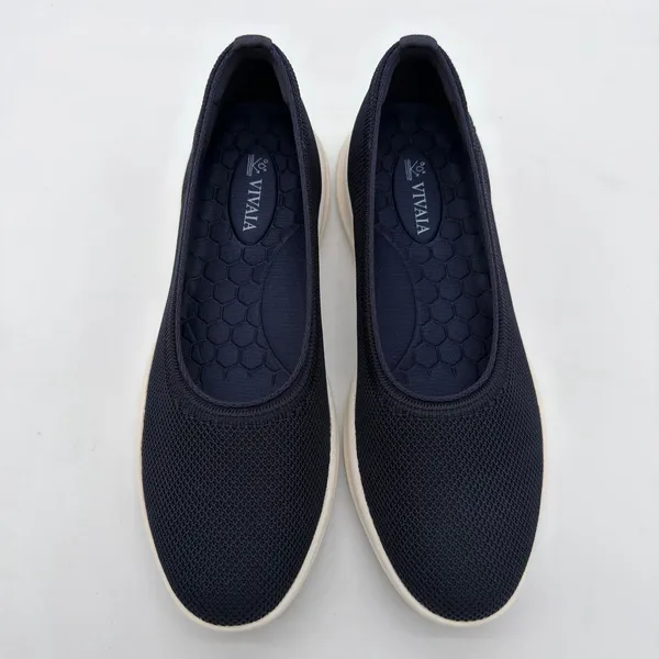 Vivaia Izabel Walker Pro Hybrid Comfort Support Knit Water RPT Flats Navy 8.5 - Image 8