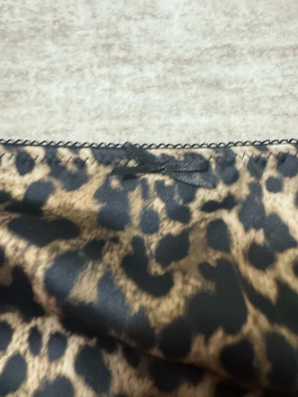 Zara cheetah print mini dress size xs - Image 2