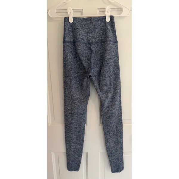 Beyond Yoga Blue Heather High Waisted Leggings‎ Size Small Made in USA - Image 2