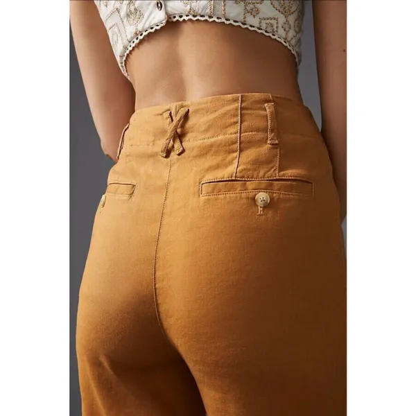 Maeve Anthropologie Wide Leg Pants - Image 3