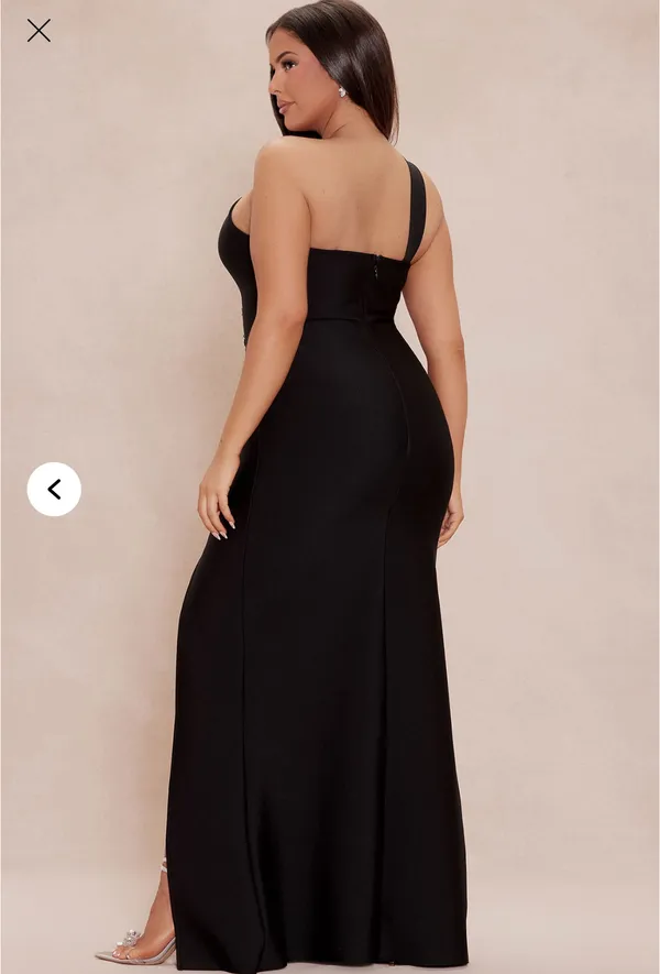 Lush Embellish Bandaged Maxi Dress - Image 5
