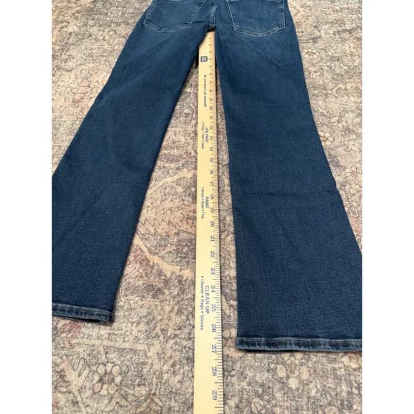 NWT Madewell Mid-Rise Kick Out Jeans Size 26 Dark Indigo Ankle Flare - Image 4