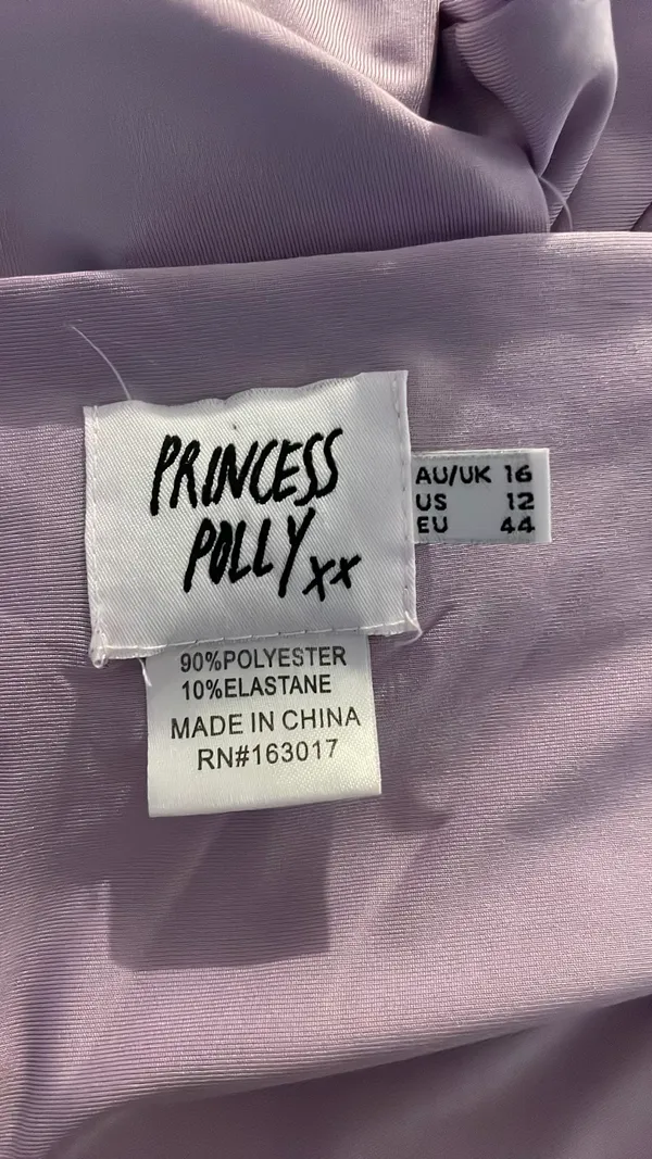 Princess Polly Midnight Top Lilac - Image 5
