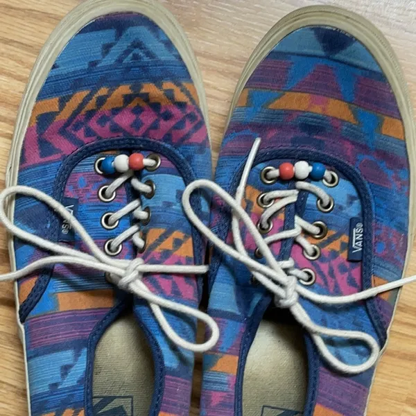 Vans Multi-Color Lace Up Shoes - Image 2