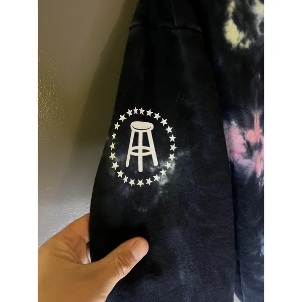 Barstool Sports Hoodie Womens Large Tie Dye I Am Unwell Call Her Daddy Graphic - Image 5