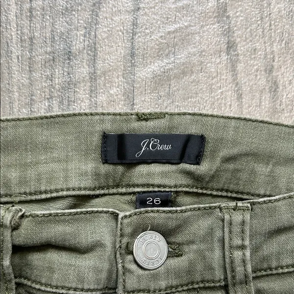 J. Crew Women's Olive Straight Leg Pants - Image 2