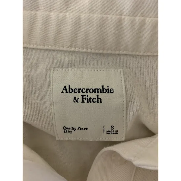 Abercrombie‎ & Fitch Rugby Polo Dress Small White Striped Preppy Tennis Y2K - Image 3