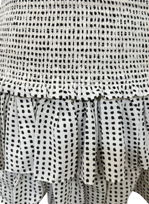 RESET Charlie Mini Skirt Polka Dot Casual Womens Medium - Image 6