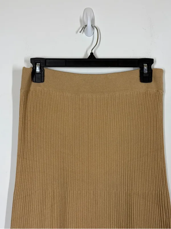 Free People Shine Bright Ribbed Maxi Skirt Size Small - Image 6