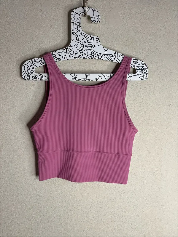Lululemon power pivot ribbed tank size 4 - Image 2