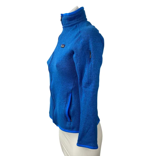 Patagonia Better Sweater Women's Blue Full Zip Long Sleeve Utility Jacket Size S - Image 3