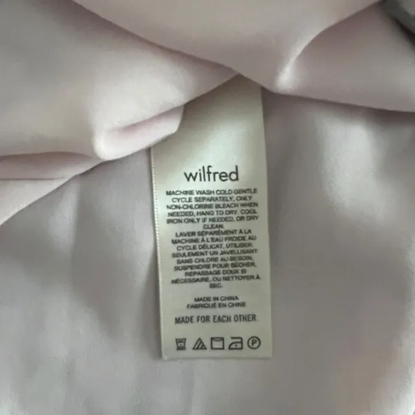 Wilfred x Aritzia -Tempest Smocked Mini Dress Sz M - Image 10
