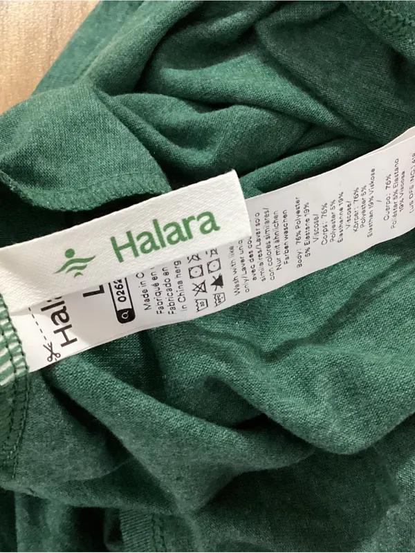Halara U Neck Flowy Maxi Dress Size Large - Image 7
