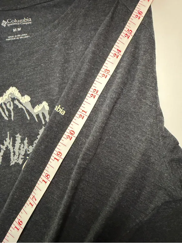 NWT Columbia Charcoal Mountain Portland Oregon, Medium Long Sleeve Women’s Tee - Image 7