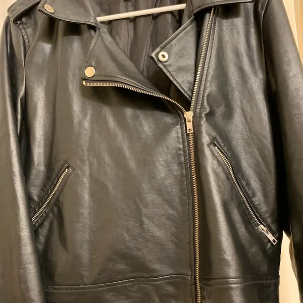 Women’s motorcycle style jacket im L Black Size L - Image 5