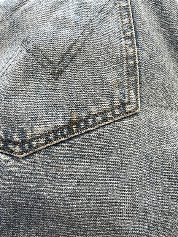 Wrangler Casey Jones Denim Western In Control Wide Leg Denim Overalls Size small - Image 11