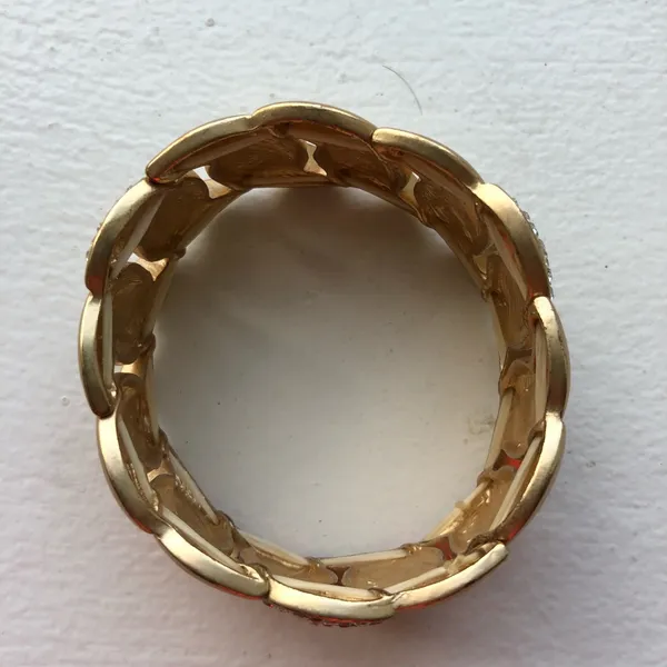 NWOT gold chunky chain link bracelet - Image 3