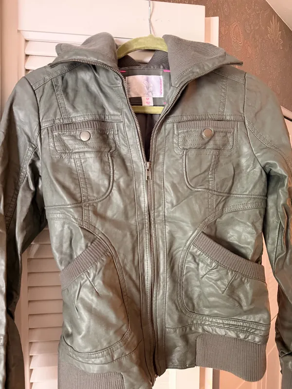 Xhilaration Jacket Faux Leather - Image 2