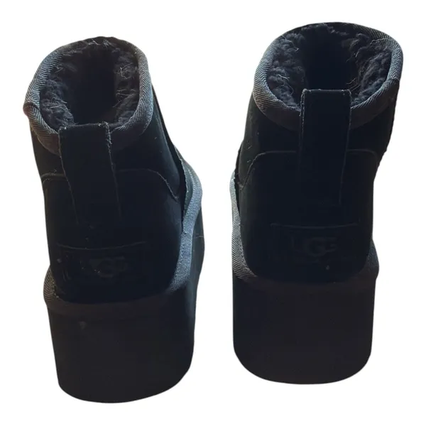 UGG Classic Ultra Mini Platform Women's Boots Black Size 10 - Image 3