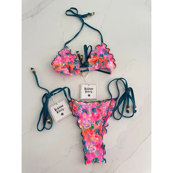 KULANI KINIS Summer Glow Bikini Set Size XS NEW - Image 5