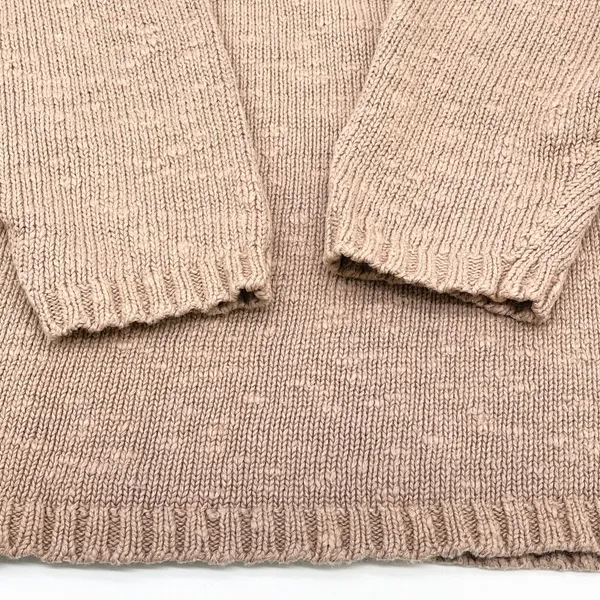 VTG‎ 90s Jay Jacobs Sweater Womens Medium Snowflake Ramie Cotton Textured Winter - Image 5