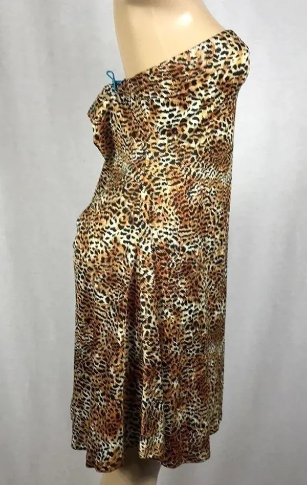 Dare Wear Size XL Strapless Animal Print Dress. New Without Tags - Image 3