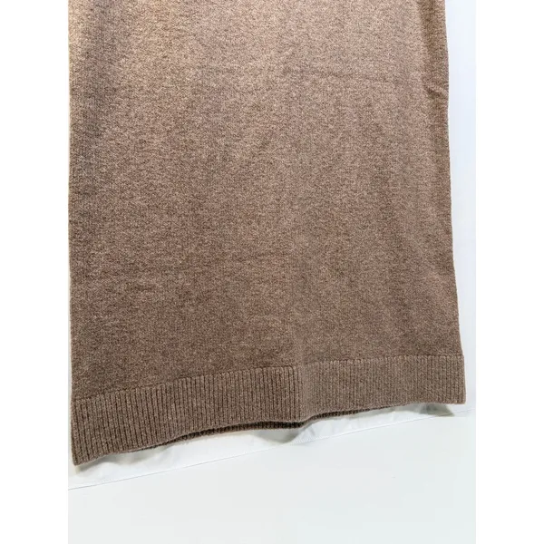 Old Navy SoSoft Sweater Mini Dress NWT Sleeveless‎ V-Neck Marled Brown M - Image 5