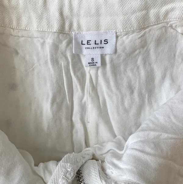 Le lis White High Waisted Shorts - Image 5
