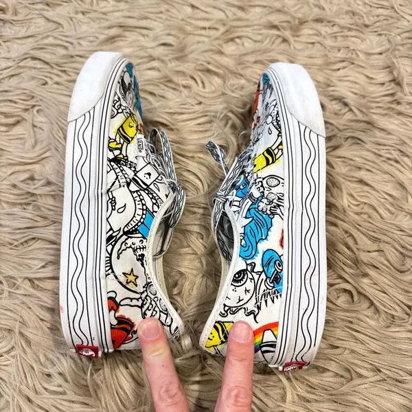 Vans x Crayola Authentic DIY "Sketch Your Way" sneakers - Image 4