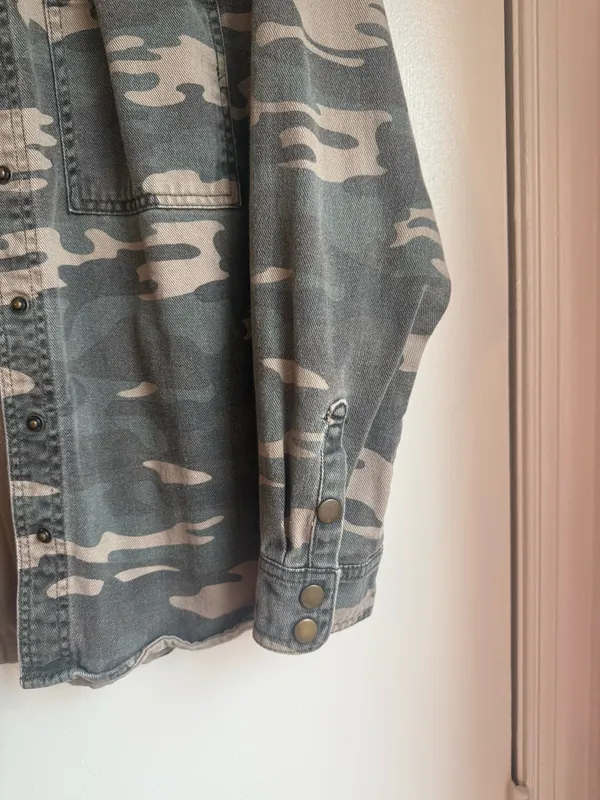 Camo Jean Forever 21 Jacket - Image 4