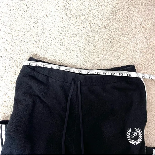 PINK Victoria's Secret Black Track Pants - Image 3