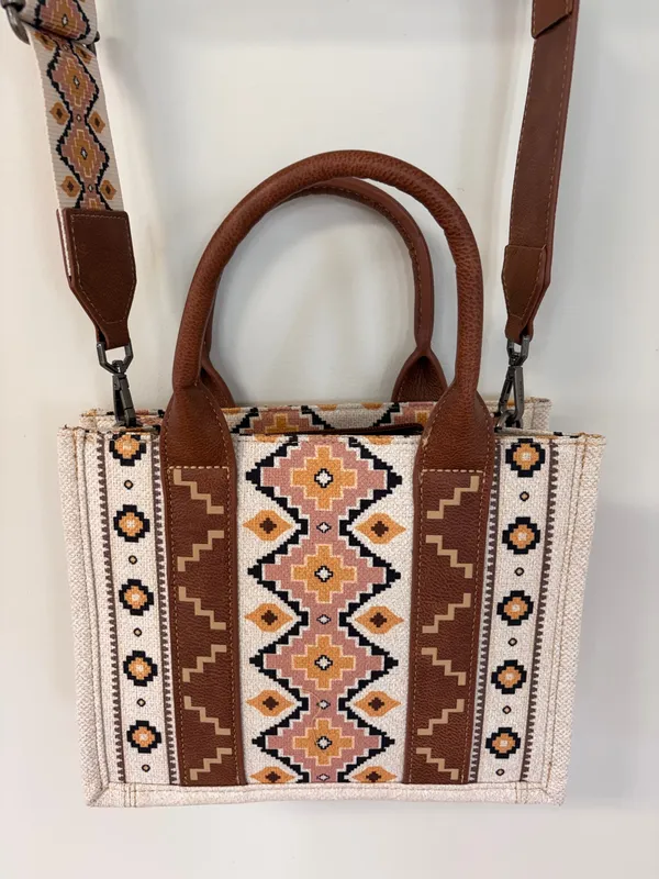 Wrangler Southwestern Crossbody Tote Bag - Image 2
