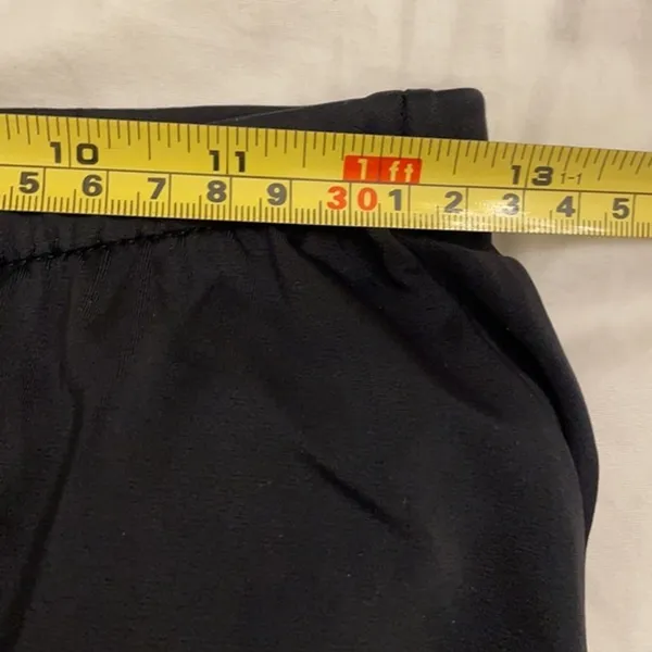 Caribbean Joe Black Swim Skirt Bathing Suit Bottom Swimwear Women's Size 10 NEW - Image 5