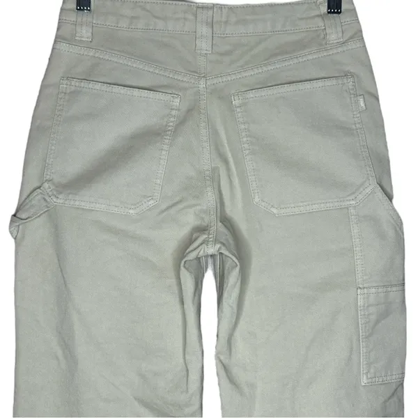Aritzia TNA Greenwich Carpenter Pants High Waisted Twill Relaxed Size 0 - Image 7