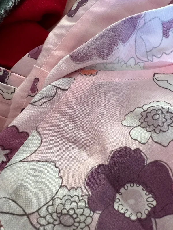 For Love & Lemons Magnolia Pink Floral Dress Medium - Image 5