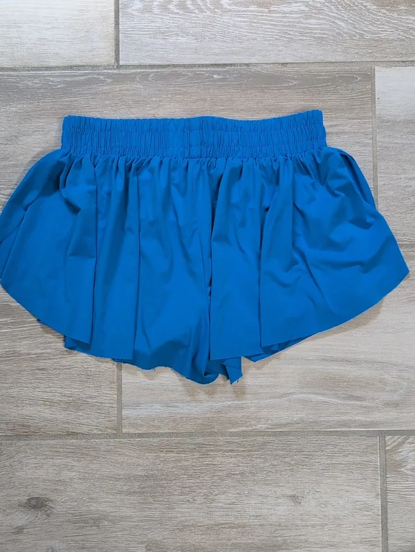Luogongzi Flutter Shorts | Flowy Running Shorts With Spandex - Image 9