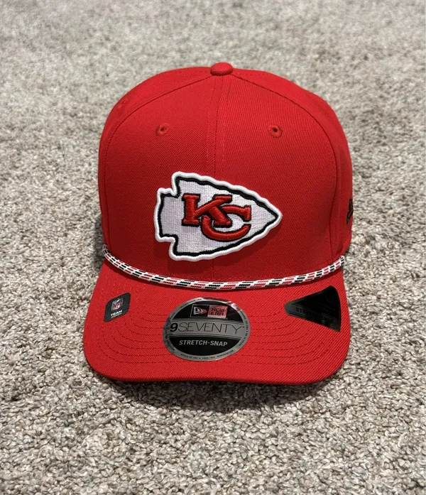 New Era Kansas City Chiefs Multi Rope OTC 9Seventy stretch snapback hat - Image 2