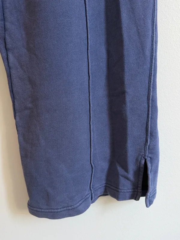 Aerie Blue Wide Leg Sweatpants Size Large Lounge Pants Spring Street Skater - Image 5