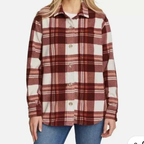 Eddie Bauer Ladies' Microfleece Button-Up Shirt - Image 5