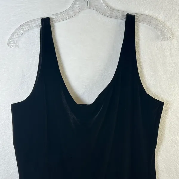 Alex Evenings XL Black Velvet 2 Piece Set Blazer and‎ Tank Top New NWT - Image 9