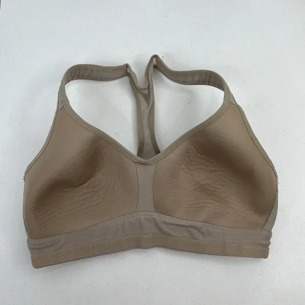 Lululemon Size 4 XS Speed Up Bra High Support for C/D Cup In Crepe Beige Stretch - Image 9