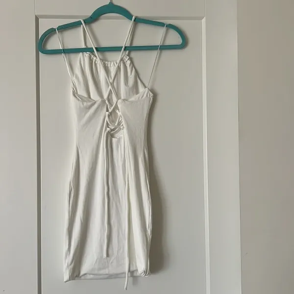 Hello Molly Drop the Mic Please Mini Halter Dress - Image 8