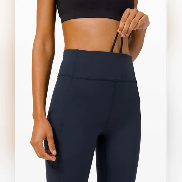 Lululemon Wunder Under SmoothCover  TRNV Tight 23”- Size: 4 - Image 4