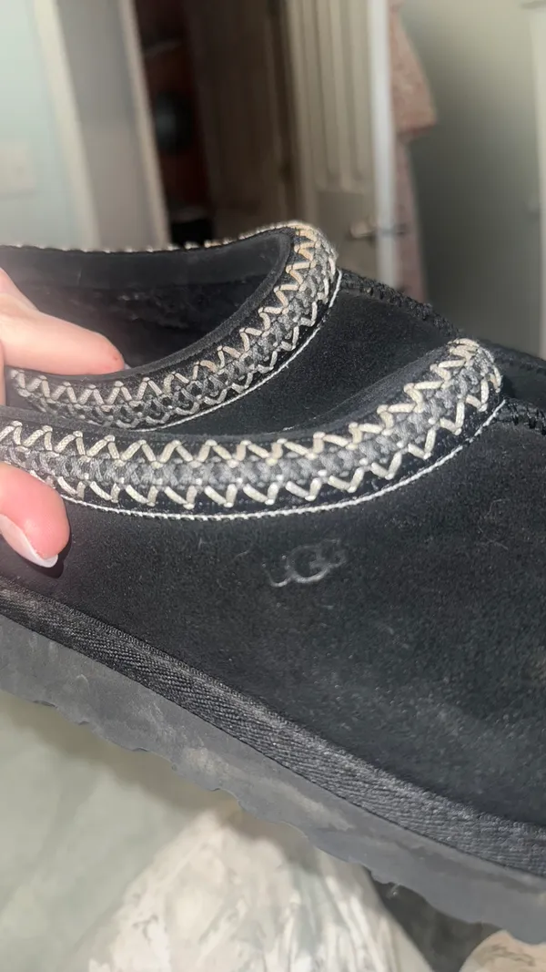 Black UGG Tasman Slippers - Image 5
