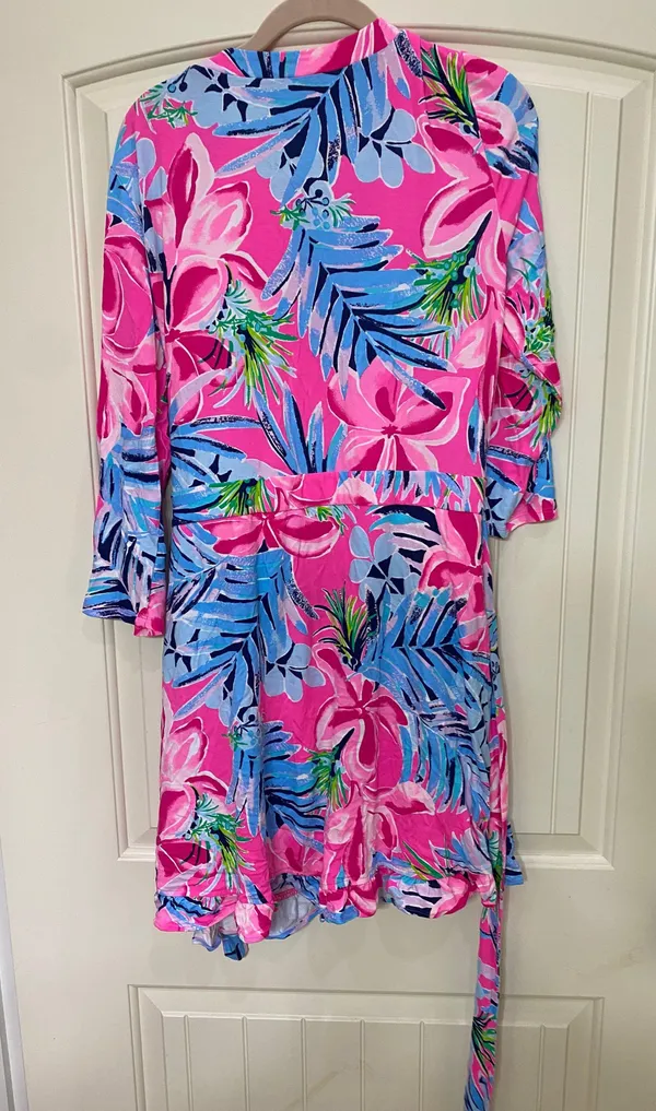 Lilly Pulitzer Wrap Romper - Image 8